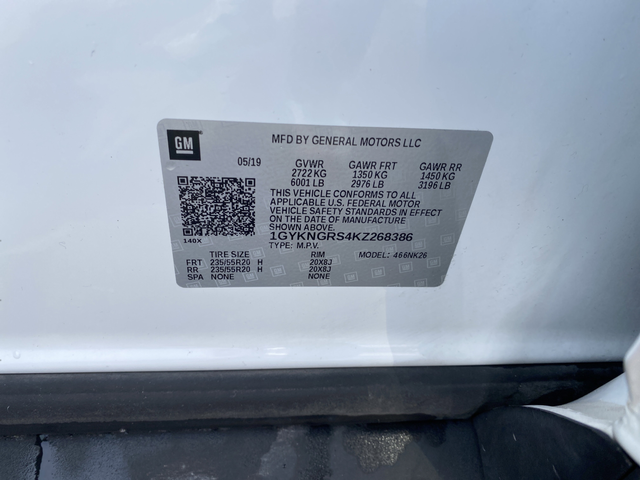 2019 Cadillac XT5 Platinum