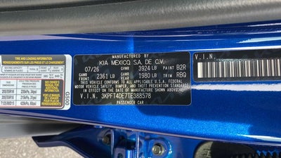 2026 Kia K4 LXS