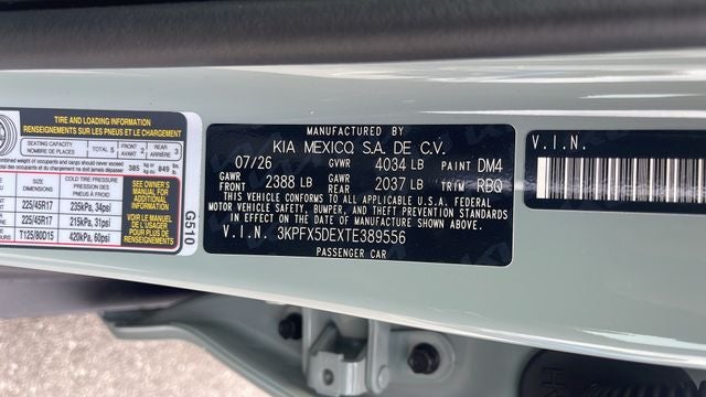 2026 Kia K4 EX