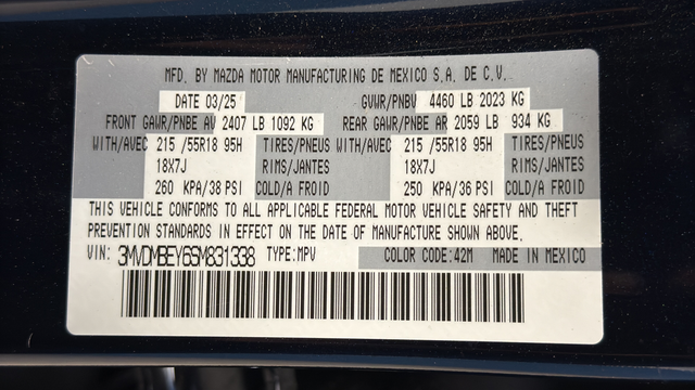2025 Mazda Mazda CX-30 2.5 Turbo Premium Plus Package w/Premium Plus Package