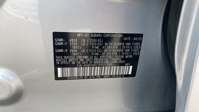 2023 Subaru Outback Touring