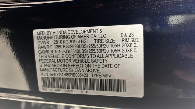2024 Honda Pilot Elite
