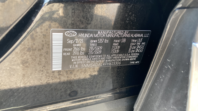 2023 Hyundai Santa Fe Limited