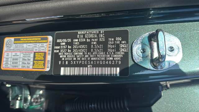 2027 Kia Telluride Hybrid X-Line SX