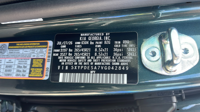 2027 Kia Telluride Hybrid X-Line SX