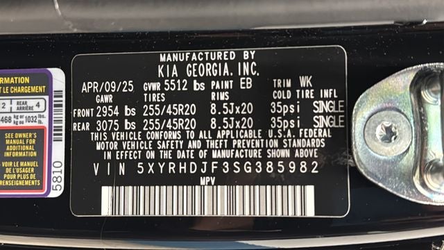 2025 Kia Sorento X-Line EX