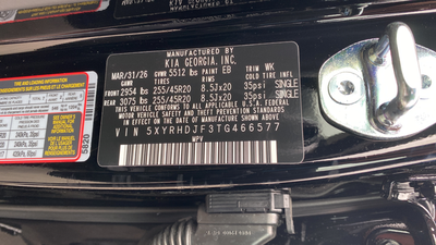 2026 Kia Sorento EX