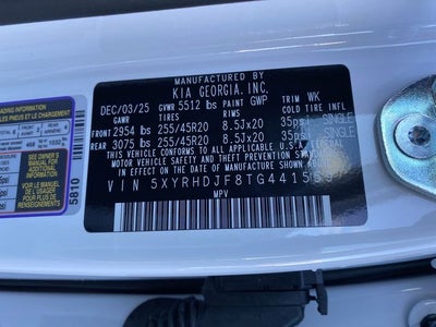 2026 Kia Sorento X-Line EX
