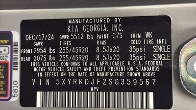 2025 Kia Sorento X-Line SX Prestige