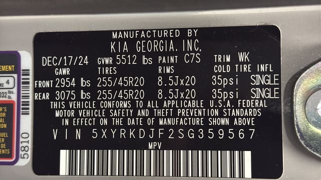 2025 Kia Sorento X-Line SX Prestige