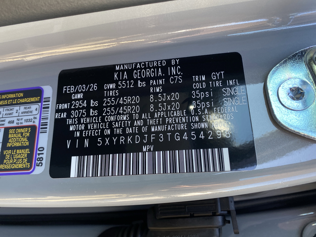 2026 Kia Sorento X-Line SX