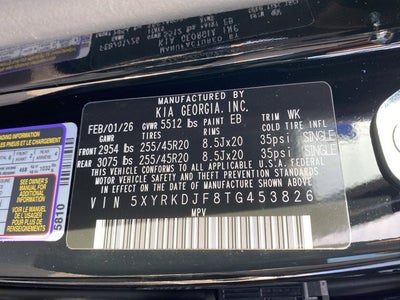 2026 Kia Sorento X-Line SX