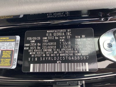 2026 Kia Sorento S