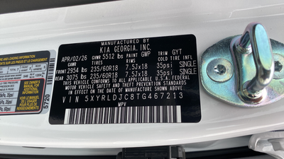 2026 Kia Sorento S