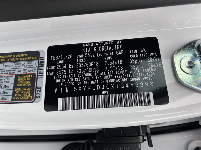 2026 Kia Sorento S