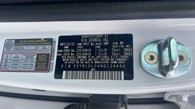 2022 Kia Sorento S