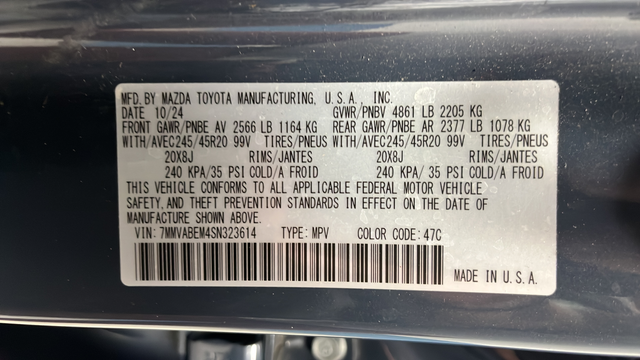 2025 Mazda Mazda CX-50 2.5 S Premium Plus Package
