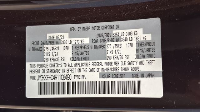 2024 Mazda Mazda CX-90 3.3 Turbo S Premium Plus