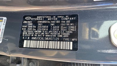 2021 Hyundai Tucson Limited
