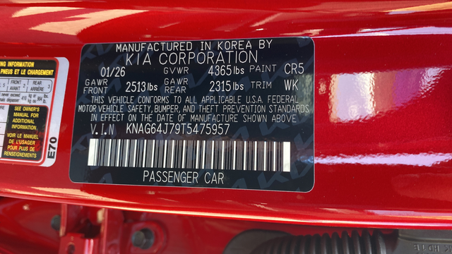 2026 Kia K5 GT-Line