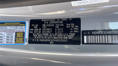 2027 Kia Carnival LXS