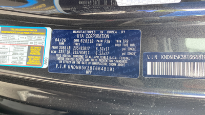 2026 Kia Carnival LXS