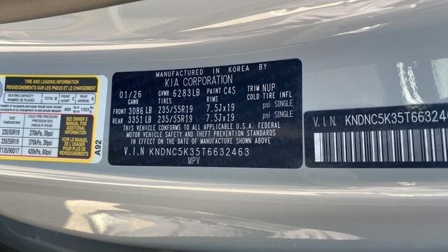 2026 Kia Carnival EX