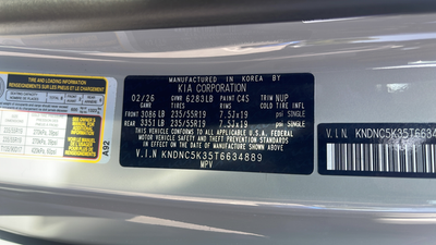 2026 Kia Carnival EX