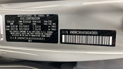 2025 Kia Carnival Hybrid EX