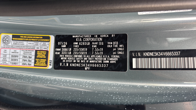 2027 Kia Carnival SX