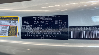 2026 Kia Carnival SX Prestige