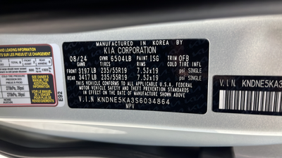 2025 Kia Carnival Hybrid SX Prestige