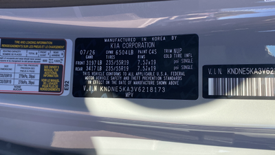 2027 Kia Carnival Hybrid SX