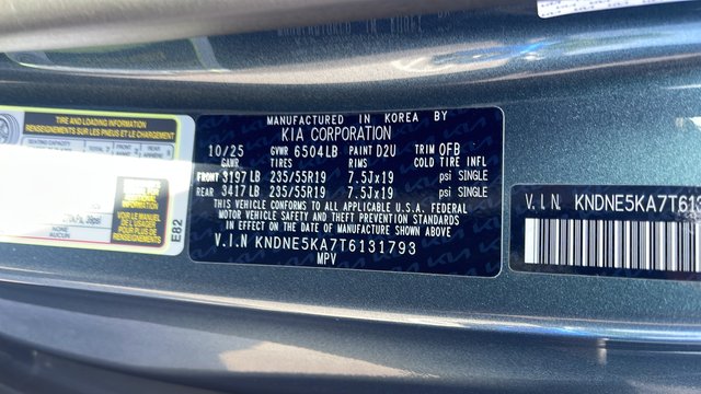 2026 Kia Carnival SX Prestige - Photo 30