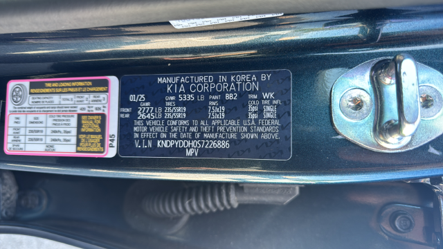 2025 Kia Sportage Plug-In Hybrid X-Line
