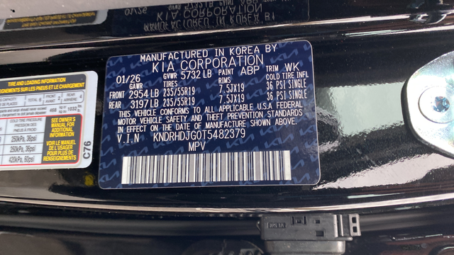 2026 Kia Sorento Hybrid EX