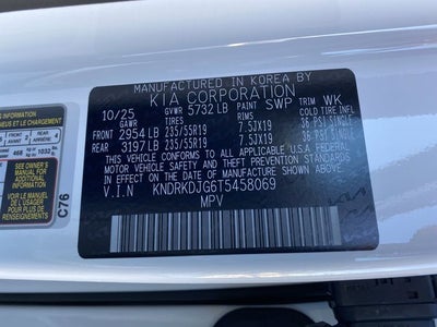 2026 Kia Sorento Hybrid X-Line SX Prestige