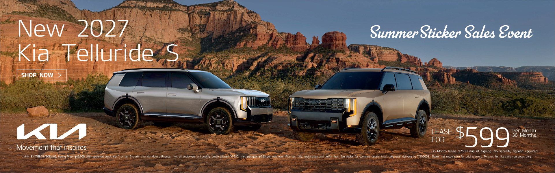 2027 Kia Telluride S